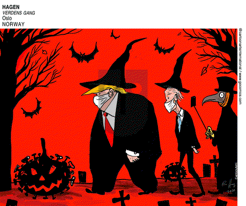 ViewsEurope on Saturday October 31, 2020 Comic Strip