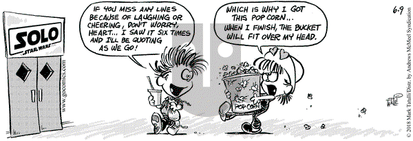 Heart of the City on Saturday June 9, 2018 Comic Strip