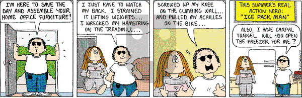 Cathy Classics - Monday August 19, 2002 Comic Strip