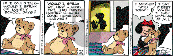 Nancy on Wednesday February 20, 2013 Comic Strip