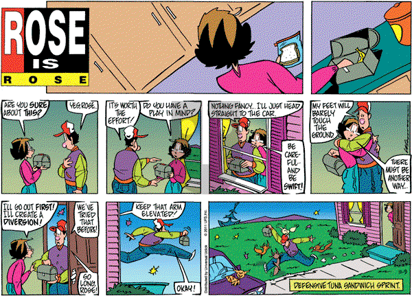 Rose is Rose on Sunday October 9, 2011 Comic Strip