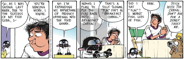 Get Fuzzy on Thursday September 5, 2013 Comic Strip