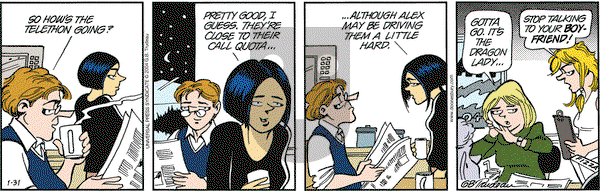 Doonesbury on Saturday January 31, 2004 Comic Strip
