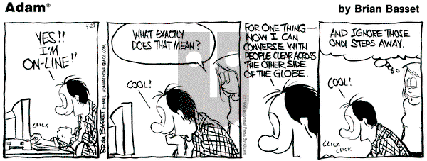 Adam@Home on Saturday April 27, 1996 Comic Strip