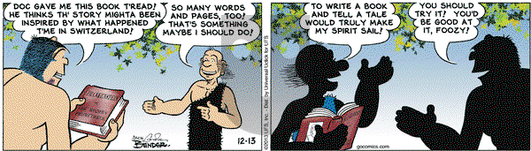 Alley Oop on Friday December 13, 2013 Comic Strip