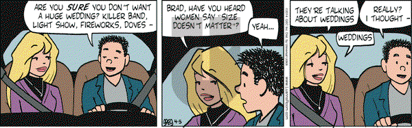 Luann - Saturday April 5, 2014 Comic Strip