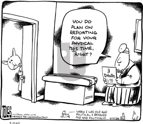 Tom Toles on Sunday September 12, 2004 Comic Strip