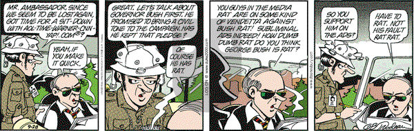 Doonesbury on Thursday September 28, 2000 Comic Strip