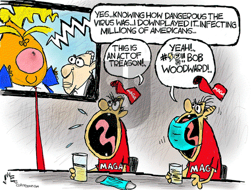 Clay Jones - Saturday September 12, 2020 Comic Strip