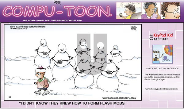 Compu-toon on Sunday February 8, 2015 Comic Strip
