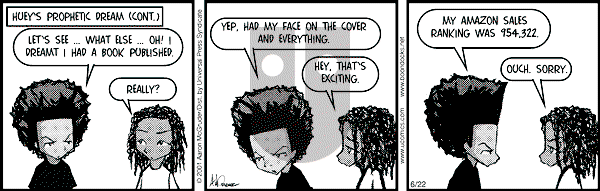 The Boondocks on Friday January 23, 2009 Comic Strip