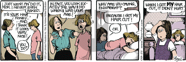 For Better or For Worse - Thursday September 21, 2023 Comic Strip