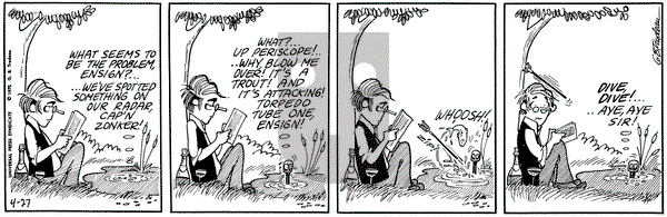 Doonesbury - Thursday April 27, 1972 Comic Strip