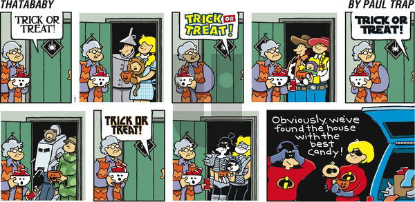 Thatababy on Sunday October 28, 2018 Comic Strip