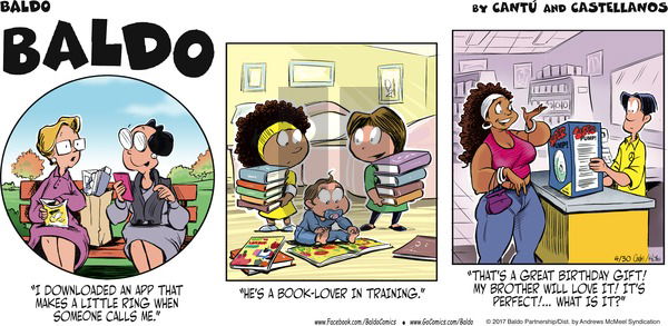 Baldo on Sunday April 30, 2017 Comic Strip