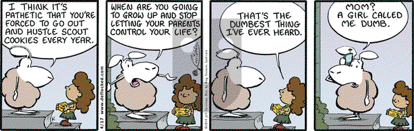 DeFlocked on Thursday April 17, 2014 Comic Strip
