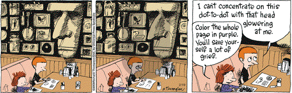 Cul de Sac on Thursday February 19, 2009 Comic Strip