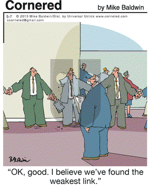 Cornered on Tuesday May 7, 2013 Comic Strip