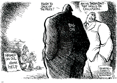 Pat Oliphant on Wednesday March 1, 2006 Comic Strip