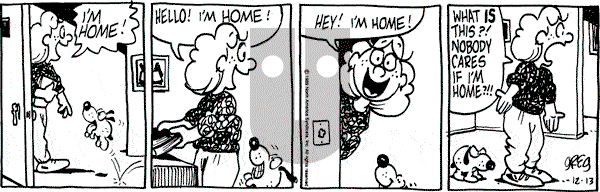 Luann on Wednesday December 13, 1989 Comic Strip