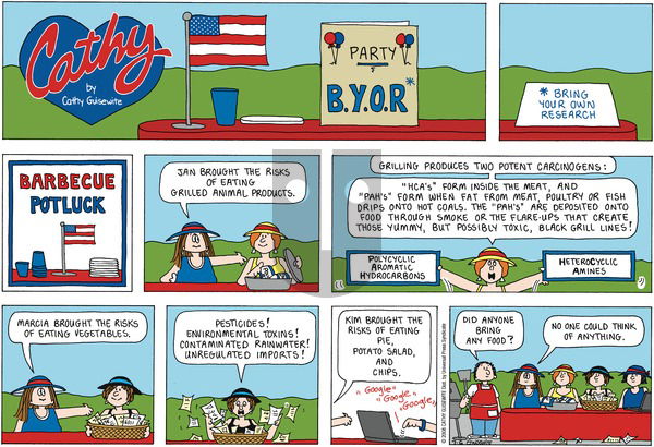 Cathy Classics on Monday July 21, 2008 Comic Strip
