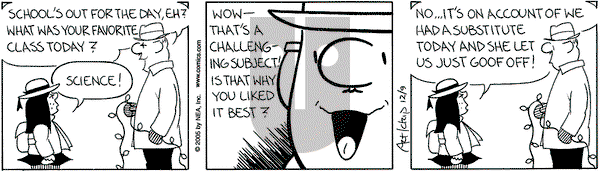 The Born Loser on Friday December 9, 2005 Comic Strip