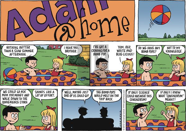 Adam@Home on Sunday July 15, 2012 Comic Strip
