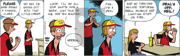 Lucky Cow on Wednesday February 22, 2006 Comic Strip
