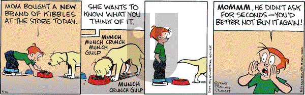 Red and Rover on Monday March 30, 2015 Comic Strip