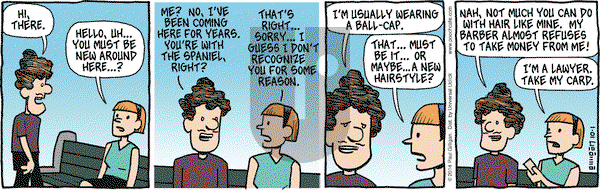 Pooch Cafe on Wednesday October 1, 2014 Comic Strip