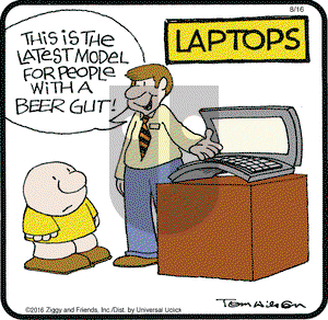 Ziggy on Tuesday August 16, 2016 Comic Strip