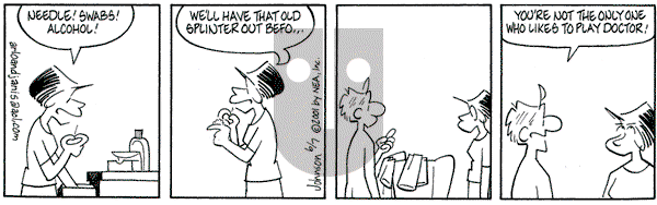 Arlo and Janis on Thursday June 7, 2001 Comic Strip