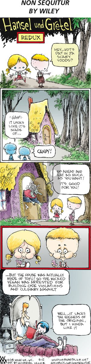 Non Sequitur - Sunday August 12, 2012 Comic Strip