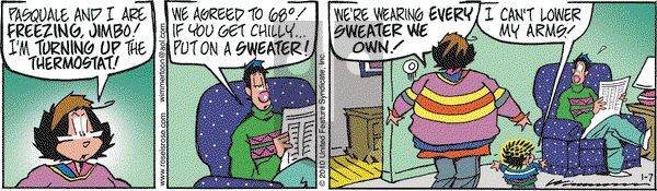 Rose is Rose on Thursday January 7, 2010 Comic Strip
