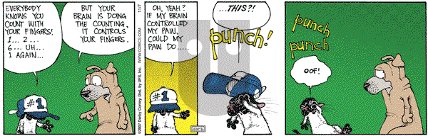 Get Fuzzy on Wednesday November 7, 2007 Comic Strip