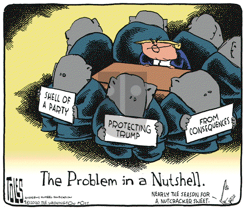 Tom Toles on Tuesday September 8, 2020 Comic Strip