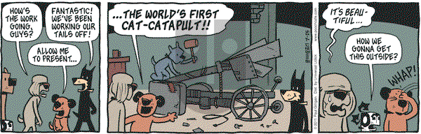 Pooch Cafe on Friday July 15, 2011 Comic Strip