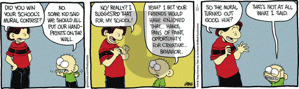 The Buckets on Saturday January 20, 2018 Comic Strip