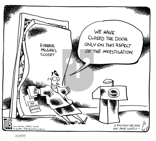 Tom Toles - Thursday December 4, 1997 Comic Strip
