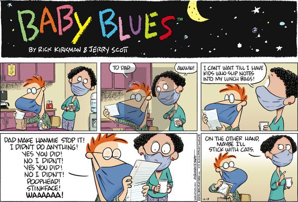 Baby Blues on Sunday December 13, 2020 Comic Strip