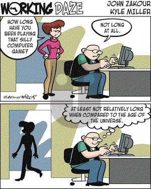 Working Daze on Friday December 8, 2006 Comic Strip
