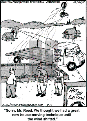 Close to Home on Thursday July 9, 2009 Comic Strip