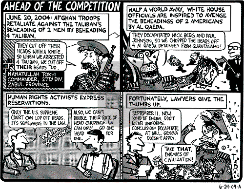 Ted Rall on Thursday June 24, 2004 Comic Strip