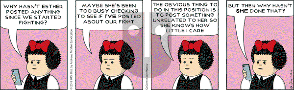 Nancy on Friday February 15, 2019 Comic Strip