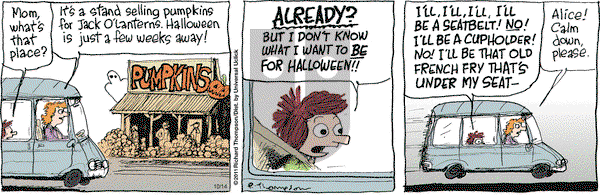 Cul de Sac on Friday October 14, 2011 Comic Strip