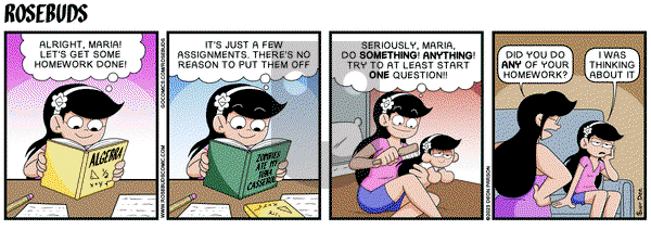 Rosebuds on Friday March 17, 2023 Comic Strip