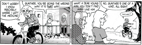 Luann on Saturday August 25, 2001 Comic Strip