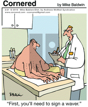 Cornered on Wednesday February 21, 2018 Comic Strip