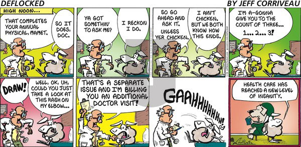 DeFlocked on Sunday January 26, 2025 Comic Strip