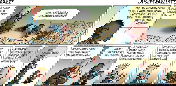 Frazz on Sunday April 10, 2005 Comic Strip